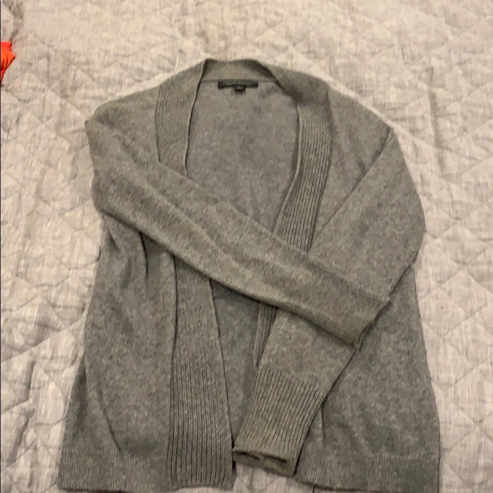 Grey cardigan